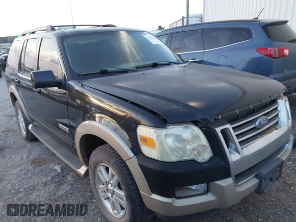 2006 Ford Explorer Eddie Bauer z VIN 1FMEU64E26UB29616, wystawiony jako IAAI lot #42522449 z przebiegiem 249 604 mil mil oraz . Historia ofert i sprzedaży dostępna na DreamBid. Obrazek 1.