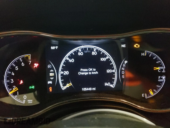 2015 Jeep Grand Cherokee Limited with VIN 1C4RJFBGXFC685035, listed as a Copart auction lot 51114495 with 105,449 mi miles and Salvage Title. Bid and sale history available at carsss.com. Image 9.