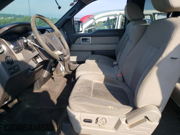 2010 Ford F-150 XL with VIN 1FTEX1E86AKB83433, listed as a Copart auction lot 64221855 with 294,443 mi miles and Salvage title. Bid and sale history available at DreamBid. Image 7.