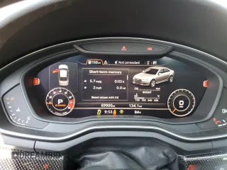 2018 Audi S4 Premium Plus with VIN WAUB4AF45JA201009, listed as a Copart auction lot 65605514 with 69,900 mi miles and Salvage Title. Bid and sale history available at carsss.com. Image 9.