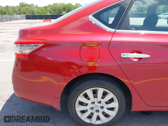 2013 Nissan Sentra S with VIN 3N1AB7AP6DL757922, listed as a IAAI auction lot 42177934 with 116,530 mi miles and . Bid and sale history available at DreamBid. Image 13.