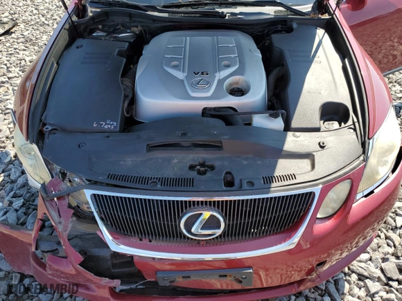 2006 Lexus GS 300 with VIN JTHCH96S360010595, listed as a Copart auction lot 69483564 with 269,331 mi miles and Salvage Title. Bid and sale history available at carsss.com. Image 11.
