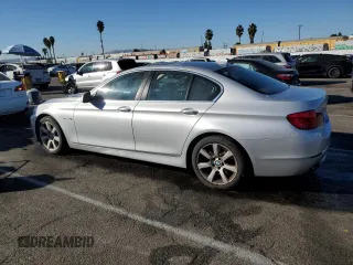 2012 BMW 5 Series 550i with VIN WBAFR9C57CDV58269, listed as a Copart auction lot 80059134 with 225,200 mi miles and Clean Title. Bid and sale history available at carsss.com. Image 2.