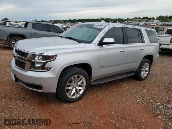 2018 Chevrolet Tahoe LT with VIN 1GNSCBKC5JR356791, listed as a Copart auction lot 55044675 with 125,616 mi miles and Salvage title. Bid and sale history available at DreamBid. Image 1.
