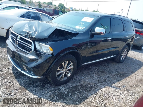 2014 Dodge Durango Limited with VIN 1C4RDJDG5EC532942, listed as a IAAI auction lot 42465047 with 116,617 mi miles and . Bid and sale history available at DreamBid. Image 17.