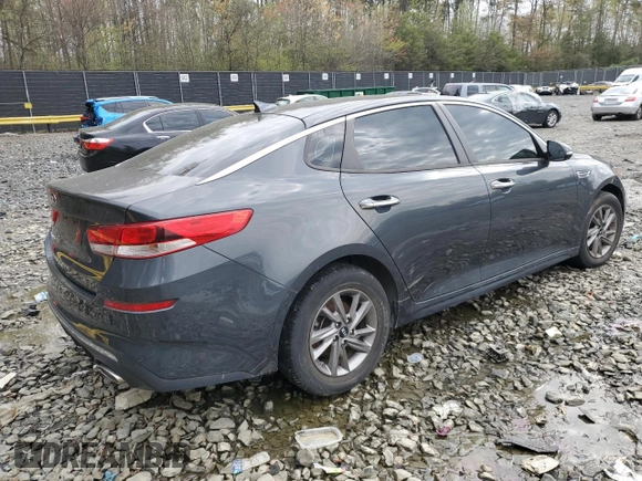 2020 Kia Optima LX with VIN 5XXGT4L31LG382853, listed as a Copart auction lot 52865085 with 67,674 mi miles and Salvage Title. Bid and sale history available at carsss.com. Image 3.