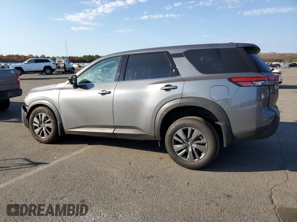 2024 Nissan Pathfinder S z VIN 5N1DR3ACXRC251665, wystawiony jako Copart lot #77466514 z przebiegiem 2 118 mil mil oraz Szkoda całkowita • Salvage title. Historia ofert i sprzedaży dostępna na DreamBid. Obrazek 2.