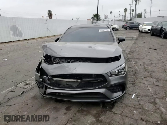 2021 Mercedes-Benz CLA with VIN W1K5J5BB3MN191099, listed as a Copart auction lot 86485784 with 41,387 mi miles and Salvage Title. Bid and sale history available at carsss.com. Image 11.