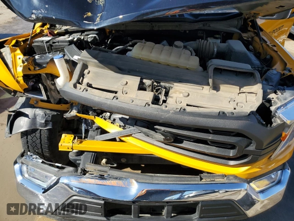 2021 Ford F-150 XL with VIN 1FTMF1C56MKD34668, listed as a Copart auction lot 46690585 with 18,955 mi miles and Clean title. Bid and sale history available at DreamBid. Image 11.