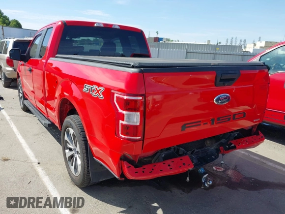 2019 Ford F-150 XL z VIN 1FTEX1CPXKKC96958, wystawiony jako IAAI lot #42290221 z przebiegiem 72 527 mil mil oraz . Historia ofert i sprzedaży dostępna na DreamBid. Obrazek 3.