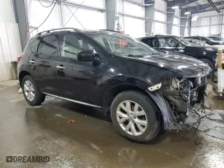 2012 Nissan Murano SV with VIN JN8AZ1MW6CW211708, listed as a Copart auction lot 53991725 with 152,987 mi miles and Clean Title. Bid and sale history available at carsss.com. Image 4.