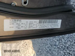 2017 Dodge Journey SXT with VIN 3C4PDCBG0HT589032, listed as a Copart auction lot 62342525 with 121,980 mi miles and Salvage title. Bid and sale history available at DreamBid. Image 13.
