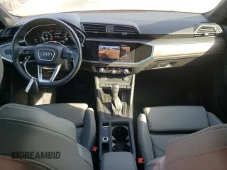 2022 Audi Q3 S line Premium Plus with VIN WA1EECF3XN1029317, listed as a Copart auction lot 43882063 with 24,143 mi miles. Bid and sale history available at carsss.com. Image 8.
