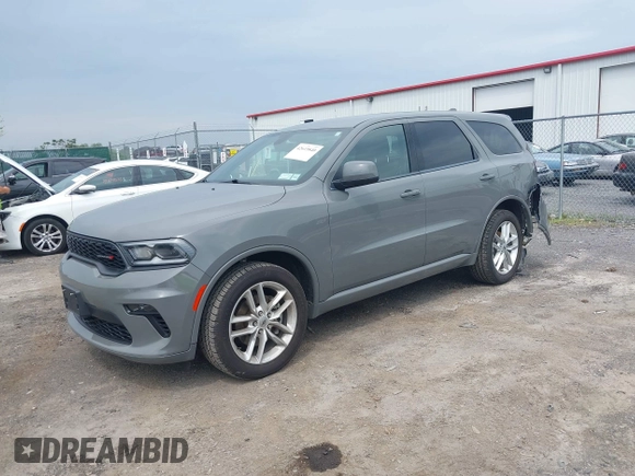 2022 Dodge Durango GT Plus with VIN 1C4RDJDG7NC220637, listed as a IAAI auction lot 42615840 with 59,515 mi miles and . Bid and sale history available at DreamBid. Image 17.