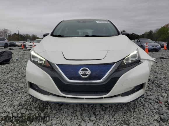 2022 Nissan LEAF SV Plus with VIN 1N4BZ1CV4NC559946, listed as a Copart auction lot 51489295 with 52,981 mi miles and Salvage Title. Bid and sale history available at DreamBid. Image 5.