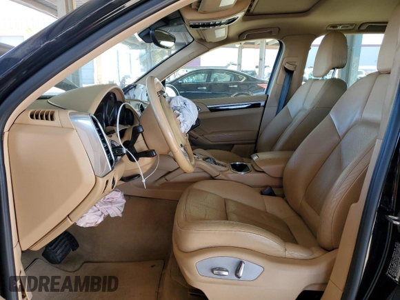 2014 Porsche Cayenne with VIN WP1AA2A26ELA97240, listed as a Copart auction lot 46859635 with Not Provided miles and Salvage Title. Bid and sale history available at DreamBid. Image 7.