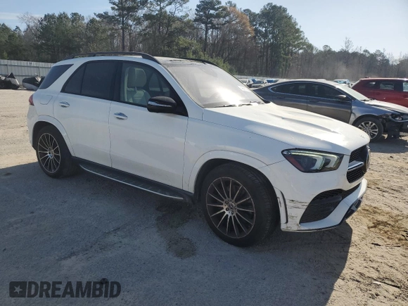 2020 Mercedes-Benz GLE 450 z VIN 4JGFB5KB3LA083997, wystawiony jako Copart lot #49665105 z przebiegiem 35 204 mil mil oraz Czysty tytuł • Clean title. Historia ofert i sprzedaży dostępna na DreamBid. Obrazek 4.