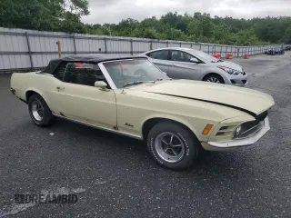 1970 Ford Mustang z VIN 0F03F162390, wystawiony jako Copart lot #60489935 z przebiegiem 99 932 mil mil oraz Czysty tytuł • Clean title. Historia ofert i sprzedaży dostępna na DreamBid. Obrazek 4.