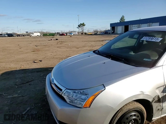 2010 Ford Focus SE with VIN 1FAHP3FN4AW149602, listed as a Copart auction lot 51289615 with 75,511 mi miles and Clean Title. Bid and sale history available at carsss.com. Image 10.