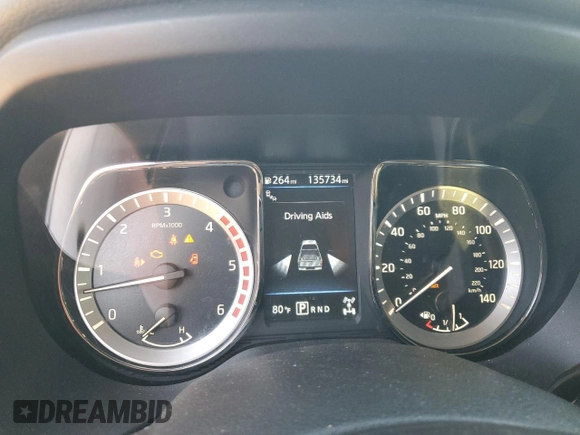 2019 Nissan Titan XD SL with VIN 1N6BA1F43KN529676, listed as a Copart auction lot 79935214 with 135,734 mi miles and Salvage Title. Bid and sale history available at carsss.com. Image 9.