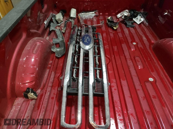 2024 Ford F-350 XL with VIN 1FT8W3BT5REF71350, listed as a Copart auction lot 45038005 with 15 mi miles and Salvage Title. Bid and sale history available at DreamBid. Image 12.