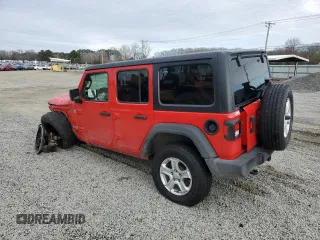 2021 Jeep Wrangler Unlimited Sport S z VIN 1C4HJXDN4MW625647, wystawiony jako Copart lot #44941615 z przebiegiem 86 115 mil mil oraz Szkoda całkowita • Salvage title. Historia ofert i sprzedaży dostępna na DreamBid. Obrazek 2.