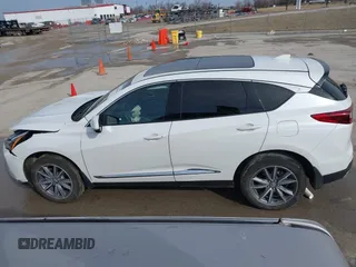 2023 Acura RDX w/Technology Package with VIN 5J8TC2H50PL000526, listed as a IAAI auction lot 41651420 with 33,354 mi miles. Bid and sale history available at carsss.com. Image 14.