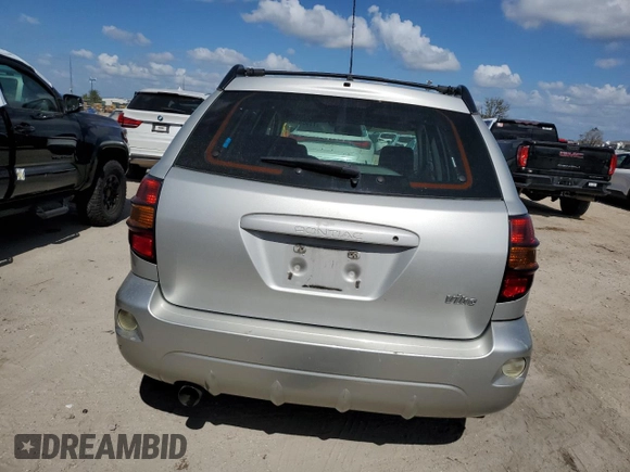 2004 Pontiac Vibe with VIN 5Y2SL62834Z400111, listed as a Copart auction lot 77606184 with 190,927 mi miles and Salvage Title. Bid and sale history available at carsss.com. Image 6.