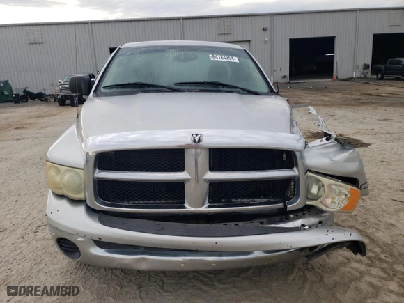 2003 Dodge Ram 1500 ST with VIN 1D7HA16N33J653581, listed as a Copart auction lot 84184254 with 257,641 mi miles and Salvage Title. Bid and sale history available at carsss.com. Image 5.