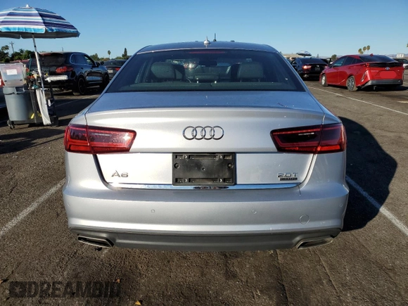 2017 Audi A6 Premium Plus with VIN WAUG8AFC4HN043024, listed as a Copart auction lot 78255264 with 101,265 mi miles and Salvage title. Bid and sale history available at DreamBid. Image 6.