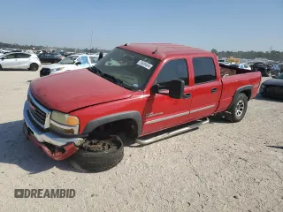 2005 GMC Sierra 2500HD SLT z VIN 1GTHK23275F841193, wystawiony jako Copart lot #75855694 z przebiegiem 288 414 mil mil oraz Szkoda całkowita • Salvage title. Historia ofert i sprzedaży dostępna na DreamBid. Obrazek 1.