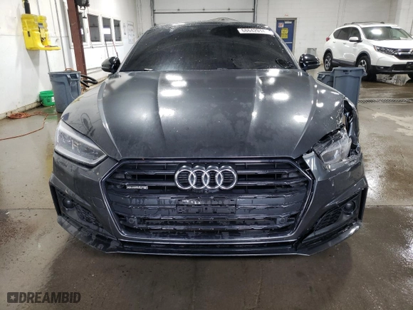 2019 Audi A5 Sportback Prestige with VIN WAUFNCF54KA071275, listed as a Copart auction lot 68642014 with NaN miles and Salvage Title. Bid and sale history available at carsss.com. Image 5.