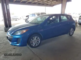 2012 Mazda 3 i Grand Touring with VIN JM1BL1M80C1609710, listed as a Copart auction lot 47229415 with 176,243 mi miles and Salvage Title. Bid and sale history available at DreamBid. Image 1.