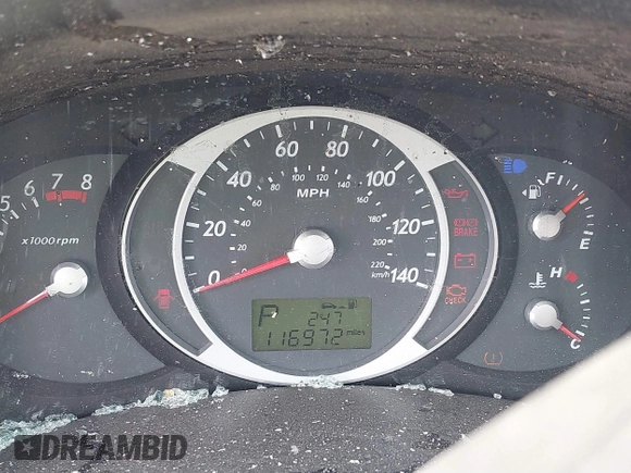 2006 Hyundai Tucson GLS with VIN KM8JN72D26U322893, listed as a IAAI auction lot 41882842 with 116,972 mi miles. Bid and sale history available at carsss.com. Image 7.