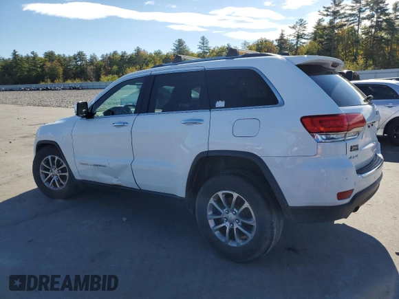 2014 Jeep Grand Cherokee Limited with VIN 1C4RJFBG0EC430585, listed as a Copart auction lot 75600124 with 97,550 mi miles and Salvage Title. Bid and sale history available at carsss.com. Image 2.