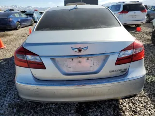 2012 Hyundai Genesis 5.0L R-Spec with VIN KMHGC4DH8CU162139, listed as a Copart auction lot 46874895 with 147,749 mi miles and Clean Title. Bid and sale history available at carsss.com. Image 6.