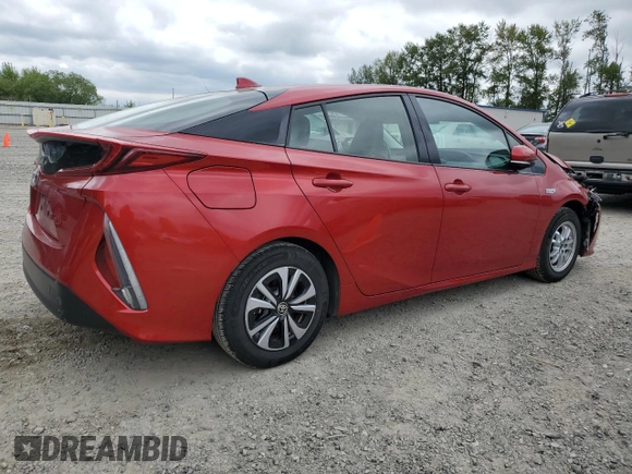 2017 Toyota Prius Plus with VIN JTDKARFPXH3064037, listed as a Copart auction lot 60490325 with 75,156 mi miles and Salvage title. Bid and sale history available at DreamBid. Image 3.
