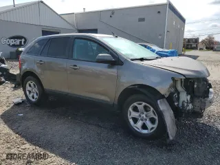 2012 Ford Edge SEL with VIN 2FMDK4JCXCBA86587, listed as a Copart auction lot 52224175 with 175,365 mi miles and Salvage Title. Bid and sale history available at carsss.com. Image 4.