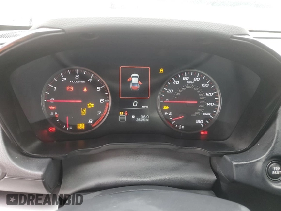 2024 Subaru WRX z VIN JF1VBAB68R9805332, wystawiony jako Copart lot #77772504 z przebiegiem 2 829 mil mil oraz Nie do naprawy • Non repairable. Historia ofert i sprzedaży dostępna na DreamBid. Obrazek 9.