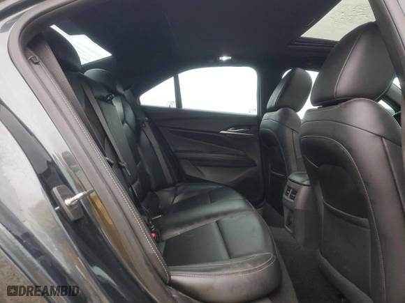 2021 Cadillac CT4 Luxury with VIN 1G6DJ5RK7M0112741, listed as a Copart auction lot 44631945 with 0 mi miles and Salvage Title. Bid and sale history available at carsss.com. Image 10.