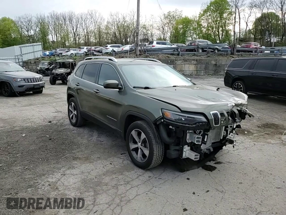 2019 Jeep Cherokee Limited with VIN 1C4PJMDX8KD276500, listed as a Copart auction lot 54837115 with 61,974 mi miles and Salvage Title. Bid and sale history available at carsss.com. Image 15.