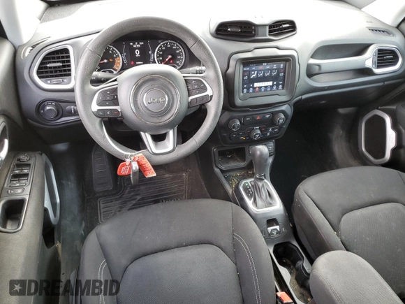 2020 Jeep Renegade Sport with VIN ZACNJAAB7LPL71628, listed as a Copart auction lot 50883875 with 61,854 mi miles and Salvage Title. Bid and sale history available at carsss.com. Image 8.