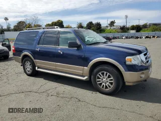 2012 Ford Expedition Max King Ranch with VIN 1FMJK1J52CEF48762, listed as a Copart auction lot 49927105 with 108,235 mi miles and Clean title. Bid and sale history available at DreamBid. Image 4.