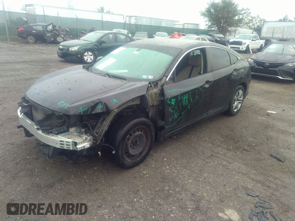 2017 Honda Civic LX with VIN 2HGFC2F58HH570210, listed as a IAAI auction lot 40446375 with 69,724 mi miles and . Bid and sale history available at DreamBid. Image 17.