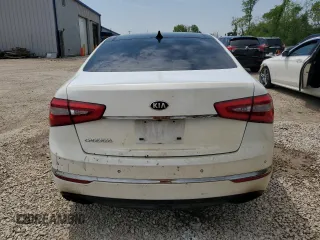 2014 Kia Cadenza Premium z VIN KNALN4D71E5121043, wystawiony jako Copart lot #59667395 z przebiegiem 244 797 mil mil oraz Czysty tytuł • Clean title. Historia ofert i sprzedaży dostępna na DreamBid. Obrazek 6.