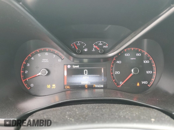 2016 GMC Canyon 4WD SLE with VIN 1GTG6CE39G1285660, listed as a Copart auction lot 89289385 with 94,682 mi miles and Salvage Title. Bid and sale history available at carsss.com. Image 9.