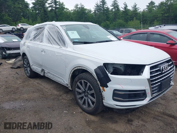 2017 Audi Q7 Premium Plus with VIN WA1LAAF79HD015549, listed as a IAAI auction lot 42537231 with 131,060 mi miles and . Bid and sale history available at DreamBid. Image 1.