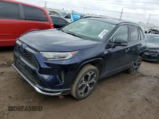 2021 Toyota RAV4 XSE with VIN JTMEB3FV8MD012836, listed as a Copart auction lot 49664575 with 44,901 mi miles and Salvage title. Bid and sale history available at DreamBid. Image 1.