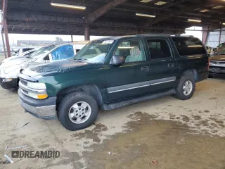2003 Chevrolet Suburban Z71 z VIN 3GNFK16T43G241210, wystawiony jako Copart lot #86017624 z przebiegiem 217 506 mil mil oraz Szkoda całkowita • Salvage title. Historia ofert i sprzedaży dostępna na DreamBid. Obrazek 1.