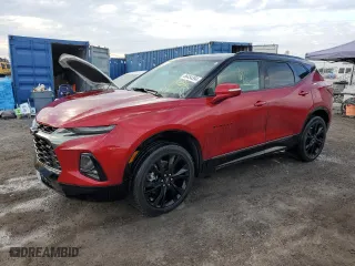 2022 Chevrolet Blazer RS with VIN 3GNKBERS7NS136492, listed as a Copart auction lot 86454394 with 0 mi miles and Non Repairable. Bid and sale history available at carsss.com. Image 1.
